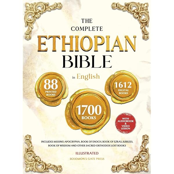 THE COMPLETE ETHIOPIAN BIBLE IN ENGLISH Illustrated: Includes